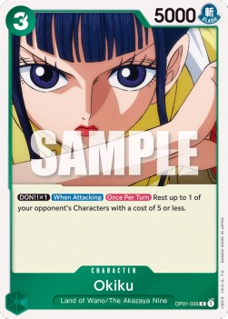 Okiku (OP01-035) (Romance Dawn)
