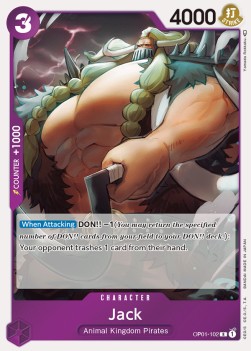 Jack (OP01-102) (V.1) (Romance Dawn)