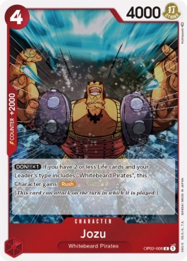 Jozu (OP02-008) (Paramount War)