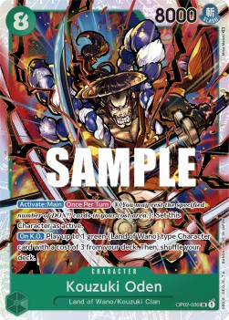 Kouzuki Oden (OP02-030) (V.1) (Paramount War)