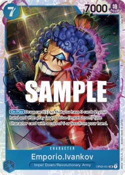 Emporio.Ivankov (OP02-051) (V.1) (Paramount War)