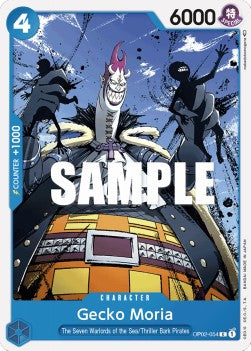 Gecko Moria (OP02-054) (Paramount War)