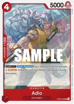 Adio (OP03-002) (Pillars of Strength)
