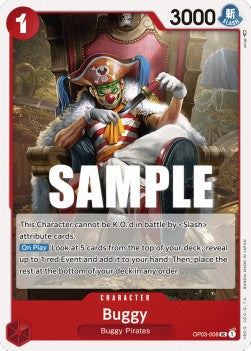 Buggy (OP03-008) (Pillars of Strength)