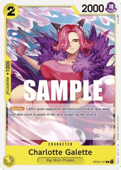 Charlotte Galette (OP03-107) (Pillars of Strength)