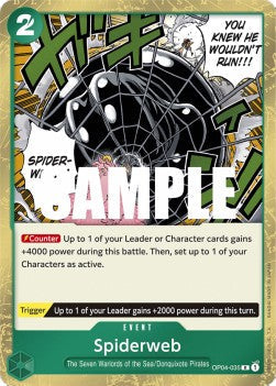 Spiderweb (OP04-035) (Kingdoms of Intrigue)