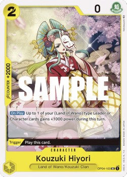 Kouzuki Hiyori (OP04-103) (Kingdoms of Intrigue)
