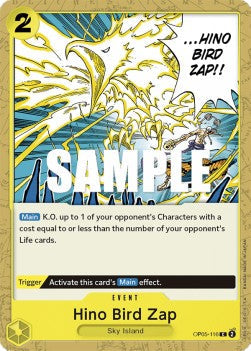 Hino Bird Zap (OP05-116) (Awakening of the New Era)