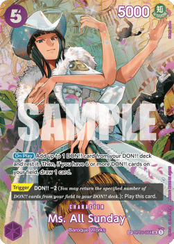 Ms. All Sunday (OP04-064) (Wings of the Captain)