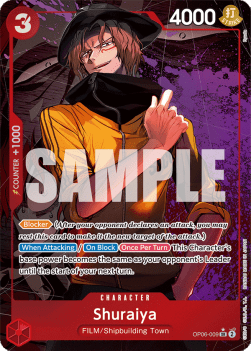 Shuraiya (OP06-009) (V.2) (Wings of the Captain)