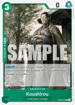 Koushirou (OP06-026) (Wings of the Captain)