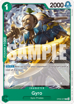 Gyro (OP06-027) (Wings of the Captain)