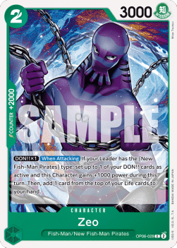 Zeo (OP06-028) (Wings of the Captain)