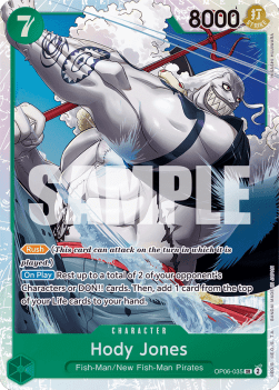 Hody Jones (OP06-035) (V.1) (Wings of the Captain)