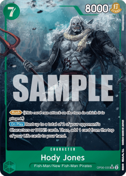 Hody Jones (OP06-035) (V.2) (Wings of the Captain)