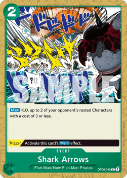 Shark Arrows (OP06-040) (Wings of the Captain)