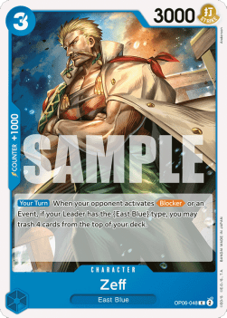 Zeff (OP06-048) (Wings of the Captain)