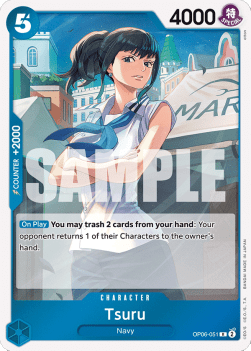 Tsuru (OP06-051) (Wings of the Captain)
