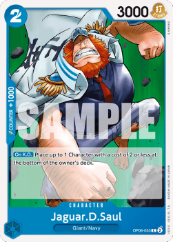 Jaguar.D.Saul (OP06-053) (Wings of the Captain)