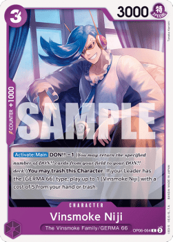 Vinsmoke Niji (OP06-064) (Wings of the Captain)