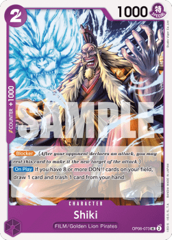 Shiki (OP06-073) (Wings of the Captain)