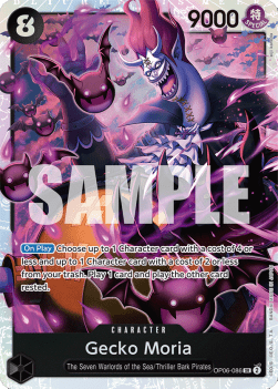 Gecko Moria (OP06-086) (V.1) (Wings of the Captain)