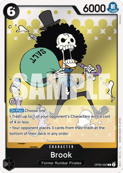 Brook (OP06-092) (Wings of the Captain)