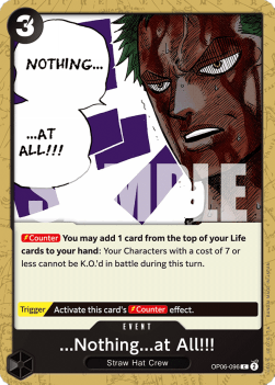 ...Nothing...at All!!! (OP06-096) (Wings of the Captain)