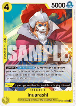 Inuarashi (OP06-100) (Wings of the Captain)