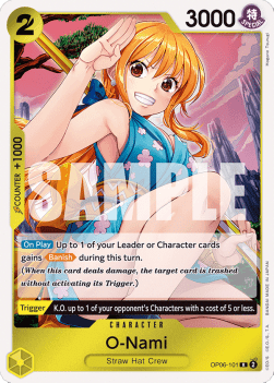 O-Nami (OP06-101) (V.1) (Wings of the Captain)
