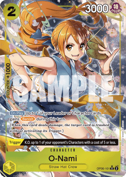 O-Nami (OP06-101) (V.2) (Wings of the Captain)