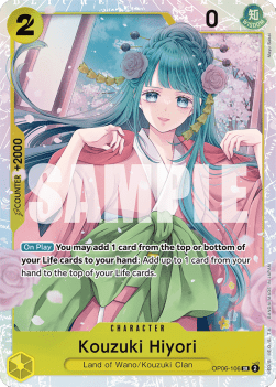 Kouzuki Hiyori (OP06-106) (V.1) (Wings of the Captain)