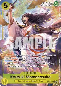 Kouzuki Momonosuke (OP06-107) (V.2) (Wings of the Captain)