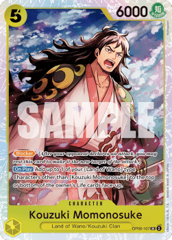 Kouzuki Momonosuke (OP06-107) (V.1) (Wings of the Captain)