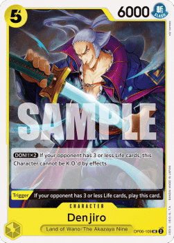 Denjiro (OP06-109) (Wings of the Captain)