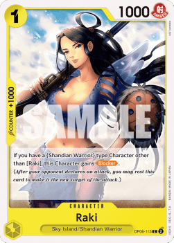 Raki (OP06-113) (Wings of the Captain)