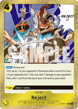 Reject (OP06-116) (Wings of the Captain)