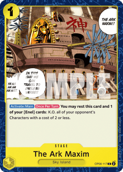 The Ark Maxim (OP06-117) (Wings of the Captain)