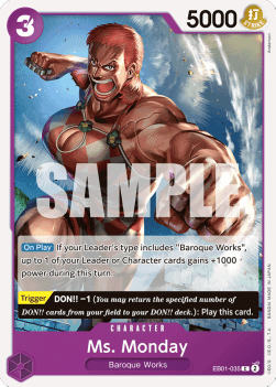 Ms. Monday (EB01-035) (Memorial Collection)