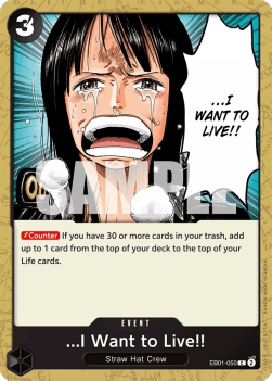 ...I Want to Live!! (EB01-050) (Memorial Collection)
