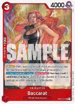 Baccarat (OP07-010) (500 Years into the Future)