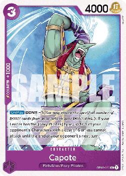 Capote (OP07-063) (500 Years into the Future)