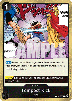 Tempest Kick (OP07-096) (500 Years into the Future)