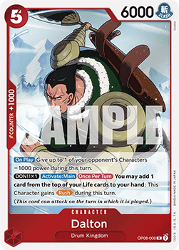 Dalton (OP08-008) (Two Legends)
