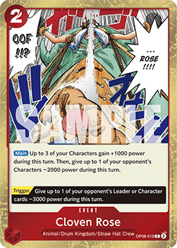 Cloven Rose (OP08-018) (Two Legends)