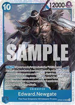 Edward.Newgate (OP08-043) (V.1) (Two Legends)
