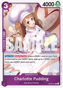 Charlotte Pudding (OP08-067) (V.1) (Two Legends)