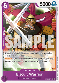 Biscuit Warrior (OP08-072) (Two Legends)