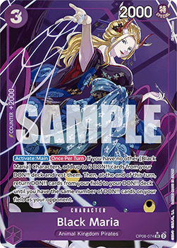 Black Maria (OP08-074) (V.2) (Two Legends)