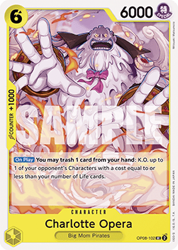 Charlotte Opera (OP08-102) (Two Legends)